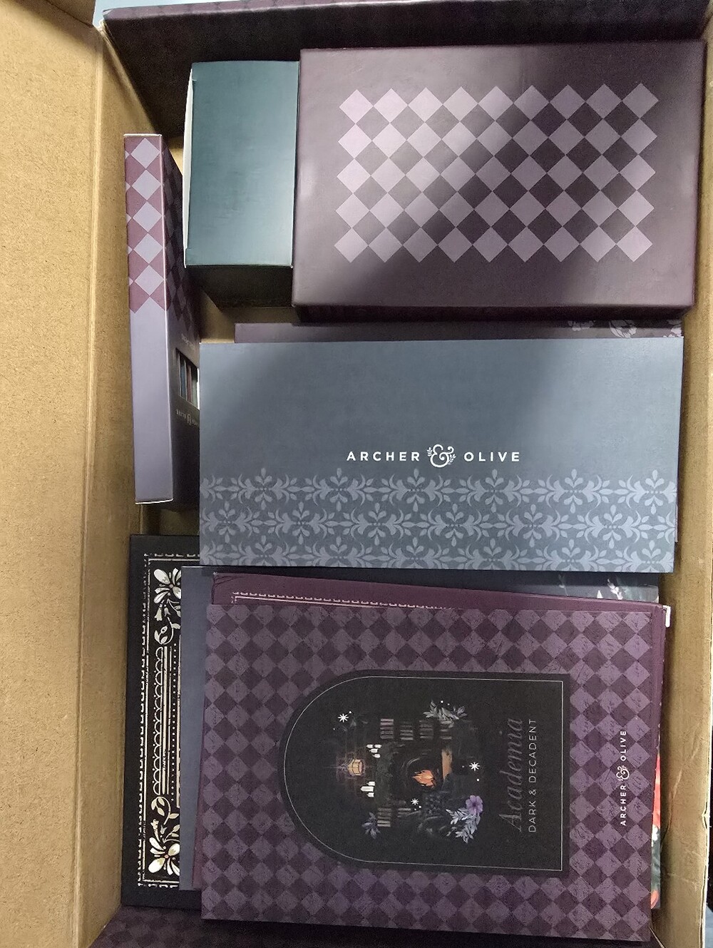 NIB Archer & Olive Academia Dark & Decadent 3Q2024 Quarterly Sub Box - Picture 4 of 7